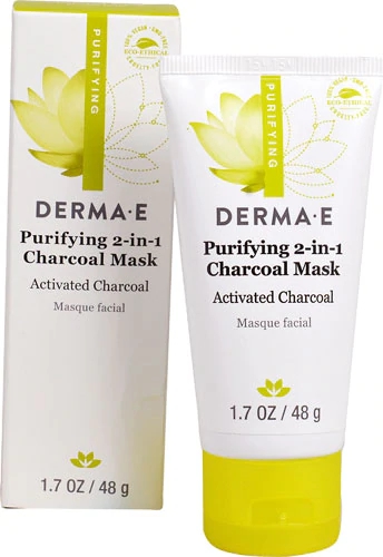Derma E Purifying 2-in-1 Charcoal Mask -- 1.7 oz