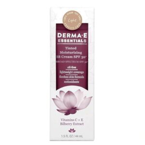 Derma E BB Cream Hidratante com Cor FPS 30 Light - 44ml | Beleza e Proteção Solar