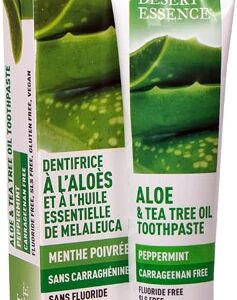 Comprar desert essence aloe & tea tree oil toothpaste peppermint -- 6. 25 oz preço no brasil beauty & personal care oral hygiene personal care suplementos em oferta toothpaste suplemento importado loja 83 online promoção -