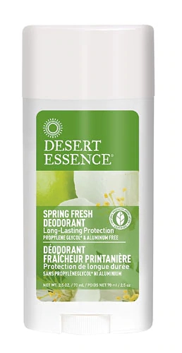 Desodorante Desert Essence Spring Fresh 70g - Frescor Natural e Proteção Duradoura