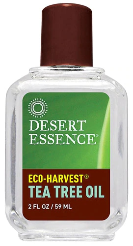 Óleo Essencial de Melaleuca (Tea Tree Oil) Desert Essence Eco-Harvest 59ml - Pureza e Bem-Estar Natural