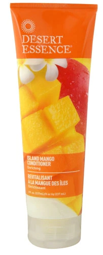 Condicionador Desert Essence Island Mango Nutritivo 237ml - Cabelos Hidratados e Brilhantes