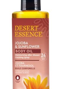 Óleo Corporal Desert Essence Jojoba & Girassol 245ml - Hidratação Profunda