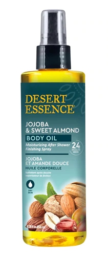 Desert Essence Jojoba & Sweet Almond Body Oil -- 8.28 fl oz