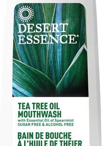 Enxaguante Bucal Refrescante Desert Essence com Óleo de Melaleuca 500ml - Higiene e Bem-Estar