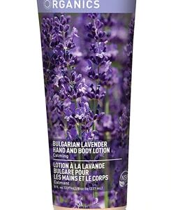 Loção Calmante para Mãos e Corpo Desert Essence Organics Lavanda Búlgara 237ml