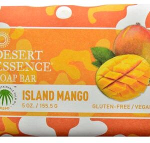 Desert Essence Soap Bar Island Mango -- 5 oz