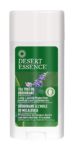 Desodorante Desert Essence Óleo de Melaleuca - 71g | Proteção Natural e Refrescante