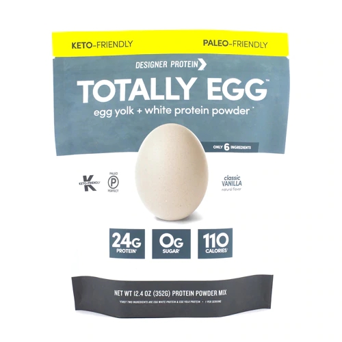 Designer Protein Totally Egg™ Classic Vanilla -- 12.4 oz