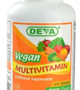 Deva Vegan Multivitamínico e Mineral - 90 Comprimidos Revestidos - Suporte Completo para sua Saúde
