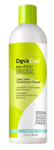 DevaCurl No-Poo Limpador Condicionante Sem Espuma 355ml - Para Cabelos Cacheados e Ondulados