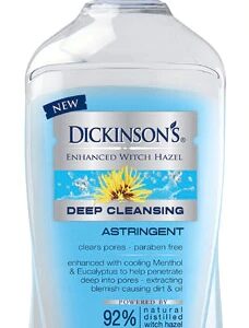 Adstringente Dickinson Brands Witch Hazel Extra Forte Limpeza Profunda 473ml
