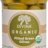 Comprar divina organic pitted green olives -- 10. 2 oz preço no brasil condiments food & beverages olives suplementos em oferta suplemento importado loja 1 online promoção -