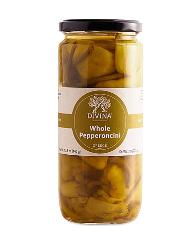 Divina Whole Pepperoncini -- 15.5 oz