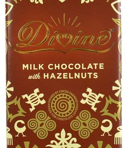 Comprar divine chocolate milk chocolate fair trade hazelnut -- 3. 5 oz preço no brasil candy chocolate chocolate candy food & beverages suplementos em oferta suplemento importado loja 67 online promoção - 7 de julho de 2022