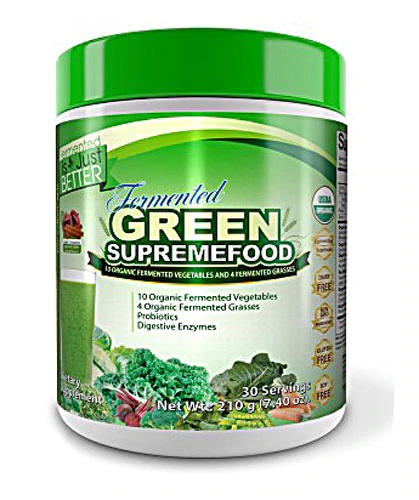 Divine Health Fermented Green Supremefood Maçã Canela 30 Porções - Saúde e Bem-Estar Integrados
