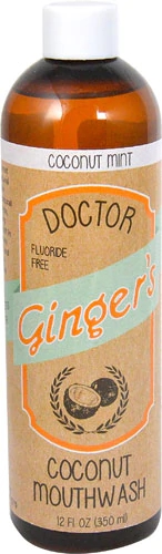 Enxaguante Bucal Doctor Ginger's Coco Menta 355ml - Refrescância e Saúde Natural