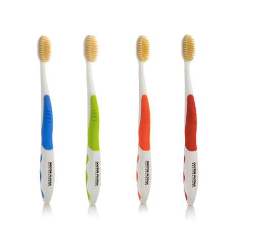 Kit 4 Escovas de Dente Manual Adulto Doctor Plotkas SOFT - Higiene Bucal Completa