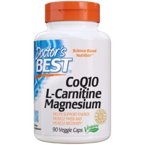 Comprar doctor's best coq10 l-carnitine magnesium -- 90 veggie caps preço no brasil coq10 suporte ao coração tópicos de saúde suplemento importado loja 161 online promoção -