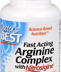 Doctor's Best Fast Acting Arginine Complex with Nitrosigine® -- 750 mg - 60 Tablets