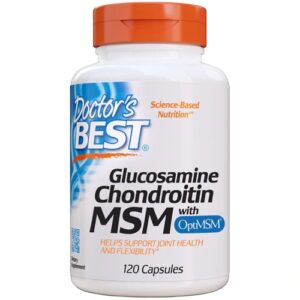 Comprar doctor's best glucosamine chondroitin msm with optimsm® -- 120 capsules preço no brasil glucosamine, chondroitin & msm msm suplementos em oferta vitamins & supplements suplemento importado loja 49 online promoção -