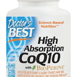 Comprar doctor's best high absorption coq10 with bioperine® -- 100 mg - 360 veggie caps preço no brasil coq10 suporte ao coração tópicos de saúde suplemento importado loja 255 online promoção -