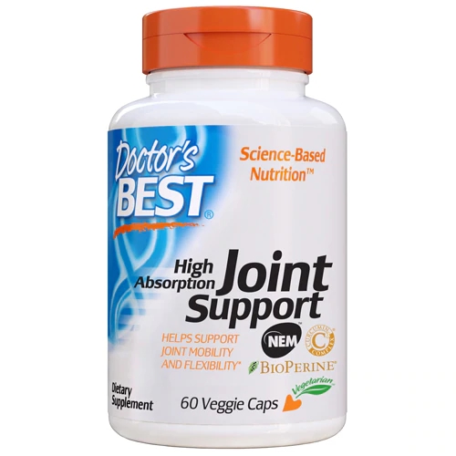 Doctor's Best Suporte Articular Alta Absorção - 60 Cápsulas Vegetais