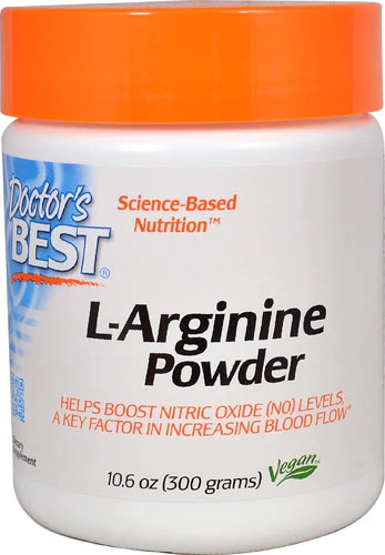 Doctor's Best L-Arginine Powder -- 10.6 oz