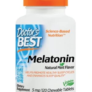 Doctor's Best Melatonina Gomas Sabor Morango - 5mg - 60 Gomas