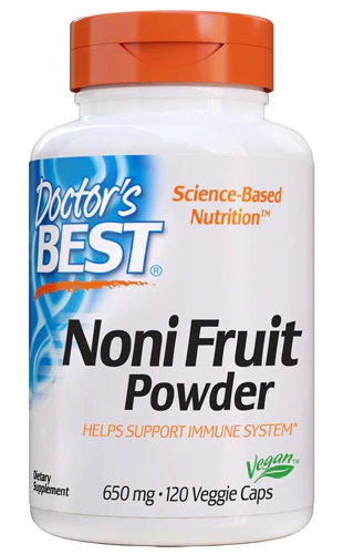 Doctor's Best Noni Fruit Powder 650 mg - 120 Cápsulas Vegetais: Potencialize Sua Saúde Naturalmente