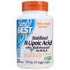 Comprar doctor's best stabilized r-lipoic acid -- 100 mg - 60 veggie caps preço no brasil antioxidants r-lipoic acid suplementos em oferta vitamins & supplements suplemento importado loja 1 online promoção -