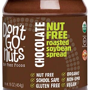 Comprar don't go nuts organic nut free roasted soybean spread chocolate -- 16 oz preço no brasil food & beverages nut & seed butters soy butter suplementos em oferta suplemento importado loja 1 online promoção -