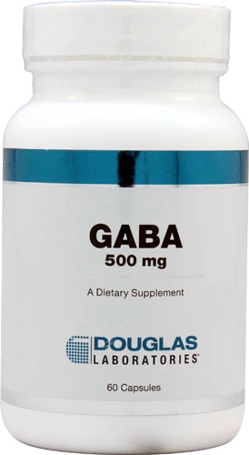 Douglas Laboratories GABA 500mg - 60 Cápsulas: Apoio ao Bem-Estar e Relaxamento