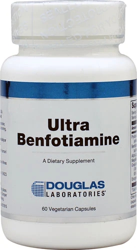 Douglas Laboratories Ultra Benfotiamine 60 Cápsulas Vegetarianas Suporte ao Bem-Estar