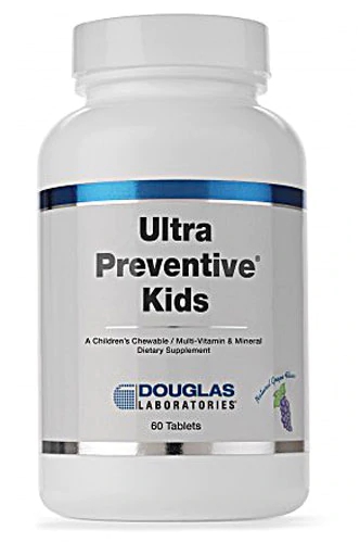 Douglas Laboratories Ultra Preventive Kids Natural Grape - 60 Tabletes Mastigáveis