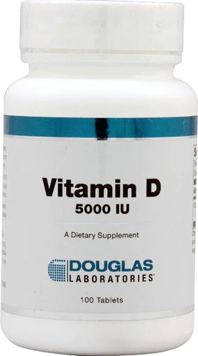 Douglas Laboratories Vitamin D -- 5000 IU - 100 Tablets