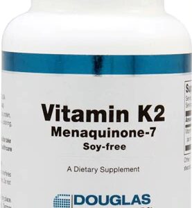 Douglas Laboratories Vitamin K2 Menaquinone-7 Soy-Free -- 60 Vegetarian Capsules