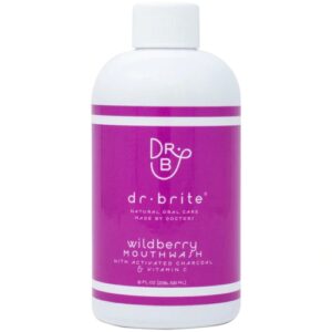 Enxaguante Bucal Clareador Natural Dr. Brite Frutas Silvestres - 236ml
