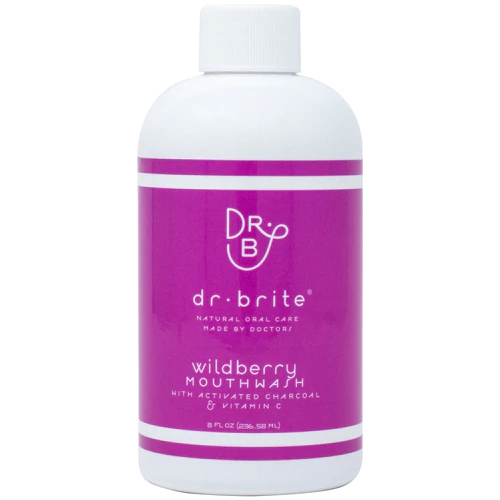 Enxaguante Bucal Clareador Natural Dr. Brite Frutas Silvestres - 236ml