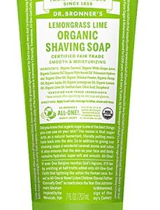 Comprar dr. Bronner's organic shaving gel lemongrass lime -- 7 fl oz preço no brasil beauty & personal care personal care shaving suplementos em oferta suplemento importado loja 37 online promoção - 7 de julho de 2022