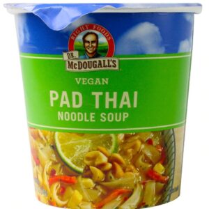 Dr. McDougall's Big Cup Sopa de Macarrão Vegano Pad Thai - 57g