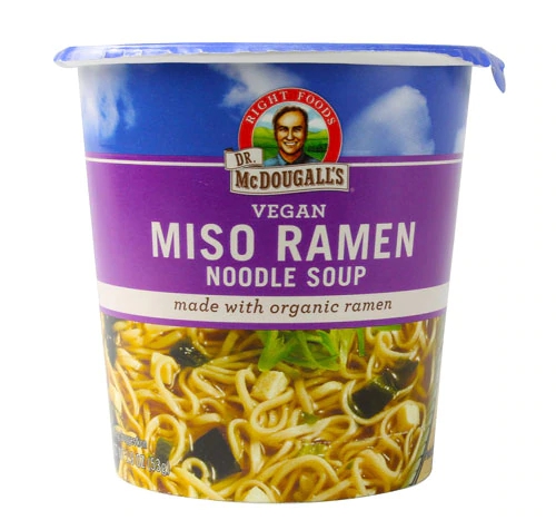 Dr. McDougall's Ramen Soup Vegan Miso -- 1.9 oz