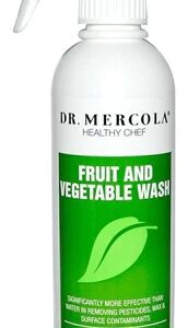 Dr. Mercola Limpador de Frutas e Vegetais 473ml - Higiene e Segurança Alimentar