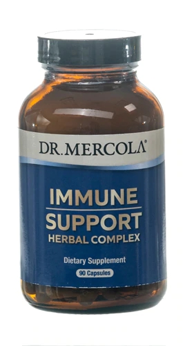 Dr. Mercola Immune Support Herbal Complex - Suporte Imunológico 90 Cápsulas