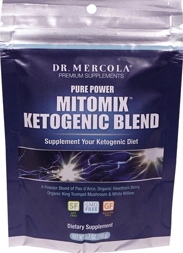 Dr. Mercola Mitomix Ketogenic Blend Suplemento 102g - Energia e Bem-Estar