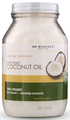 Óleo de Coco Orgânico e Fair Trade Dr. Mercola 946ml (32 fl oz)