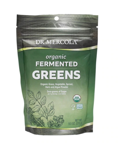 Dr. Mercola Pó de Vegetais Orgânicos Fermentados - 269g