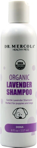 Shampoo Orgânico de Lavanda para Cães Dr. Mercola - 237ml
