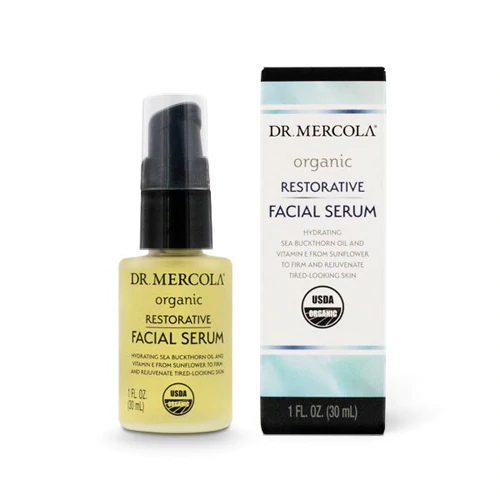Sérum Facial Restaurador Orgânico Dr. Mercola 30ml - Hidratação Profunda e Antienvelhecimento