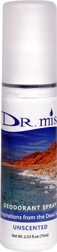 Dr. Mist Deodorant Spray Unscented -- 2.53 fl oz